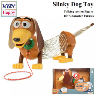 Toy Story Action Figure Slinky Dog ฟิกเกอร์ สลิงกี้ ด็อก พูดได้ จากภาพยนตร์ ทอย สตอรี่ ลิขสิทธิ์แท้ Disney ตุ๊กตา