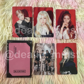 Blackpink Samsung galaxy photocard red ver