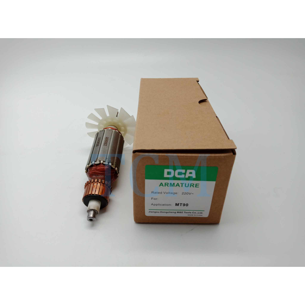 ทุ่น Armature MT90 MT91A M0900B M0910 หินเจียร 4 นิ้ว Maktec : DCA / น้ำตาล