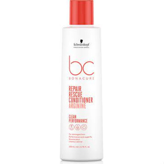 Schwarzkopf BC bonacure repair rescue Conditioner ชวาร์สคอฟ ครีมนวด (สำหรับผมแห้งเสียเป็นพิเศษ) 200มล.