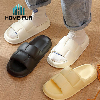 HomeFur : Slippers รองเท้าแตะแฟชั่น รองเท้าแตะมินิมอล สีพาสเทล