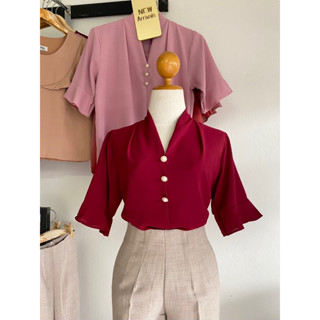 เสื้อผู้หญิง ใส่สบายๆ (อก 40-41 นิ้ว) เสื้อแฟชั่นเนื้อผ้านิ่มๆ
