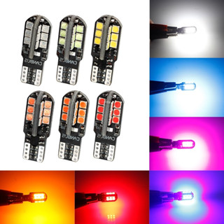 ไฟหรี่ ไฟเพดานรถ T10 24SMD 3030 แบบ CANBUS สว่างกว่าหลอดเดิมแน่นอน (1หลอด)