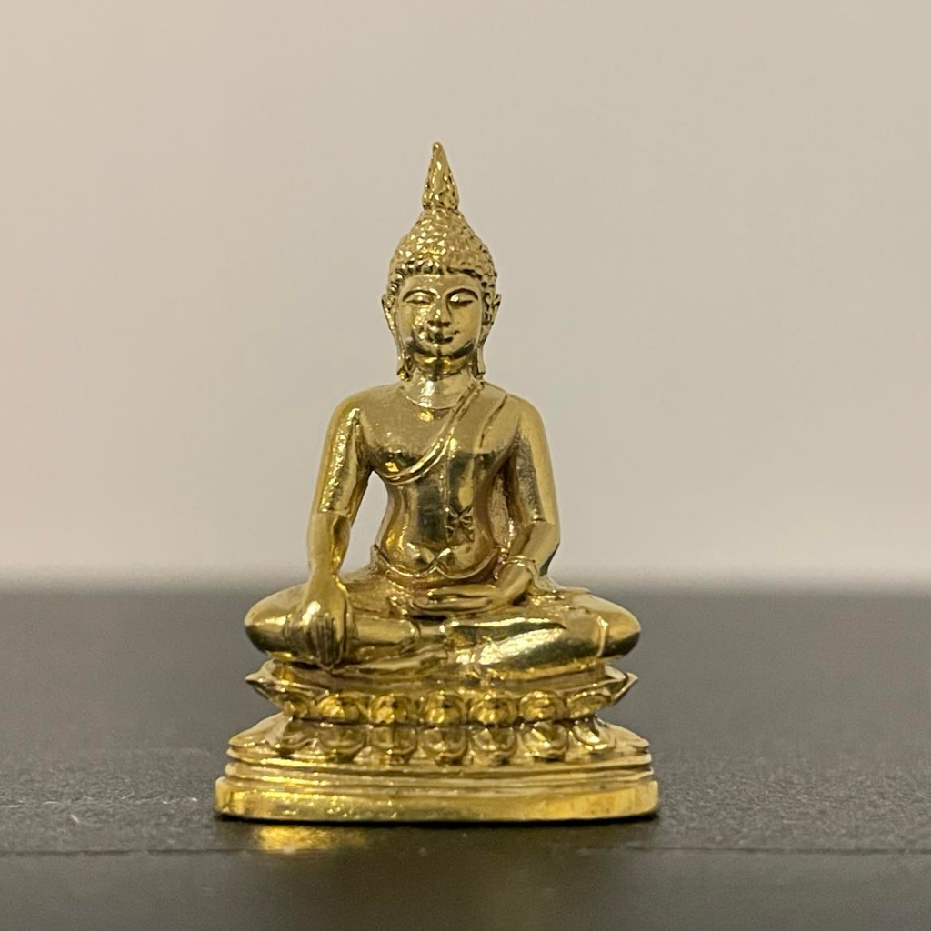 พระสุโขทัยปางมารวิชัย ขนาดสูง3.2ซม.วัตถุมงคล
