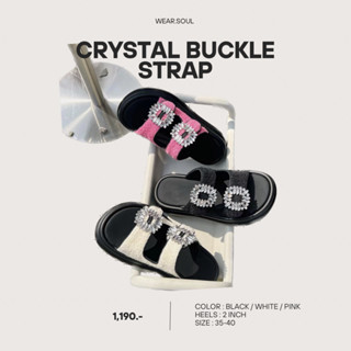 WEAR.SOUL #S543-Crystal Buckle Strap