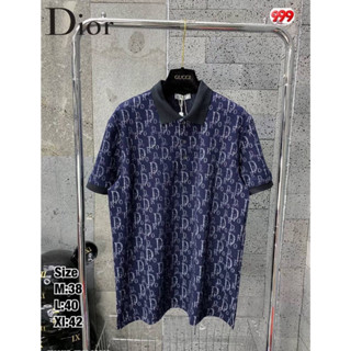 dior เสื้อโปโลแขนสั้น