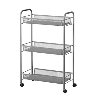 ชั้นวางของมีล้อรถเข็นIKEAขนาด26x48x77 ซม.รองรับน้ำหนักสูงสุด 21 kg. Trolley