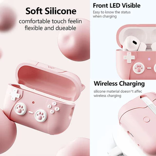 PS CAT เคส ใช้สำหรับ Airpods PRO3 3 4 และ PRO2