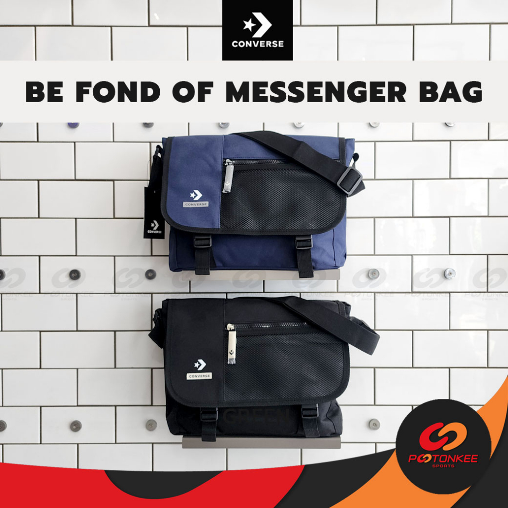 (แท้100%) Converse Be Fond of Messenger Bag กระเป๋าสะพายข้าง อเนกประสงค์