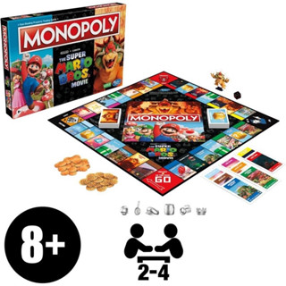 Hasbro Gaming Monopoly The Super Mario Bros. Movie Edition Board Game