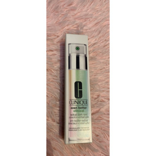 ป้ายคิงแท้ 100% CLINIQUE Clinical even better radical dark spot corrector  30ml.