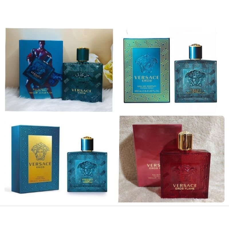 VERSACE EROS EDT & EDP & PARFUM & FLAME EDP 100ml อ่านสักนิดก่อนสั่ง