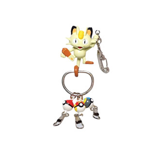 Meowth Pokemon Figure Keyholder Banpresto 2000 Prize Japan New