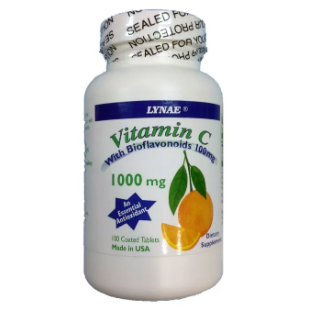 LYNAE VITAMIN C WITH BIOFLAVONOIDS (30 COATED TABLETS) EXP 02/2026 ไลเน่ วิตามิน ซี