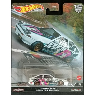 Hot wheels Premium Toyota AE 86 ของสะสมดูสินค้าก่อนกดสั่งซื้อ #hotwheels #ae86