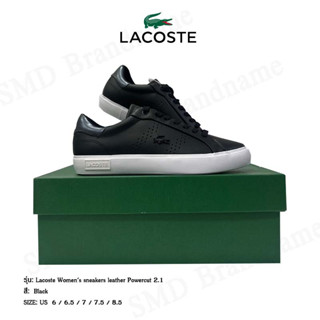 Lacoste รองเท้าผ้าใบ รุ่น Lacoste Womens sneakers leather Powercut 2.1 Code: 7-42SFA0038312