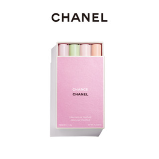 CHANEL chance Limited Edition Perfume Pencils 4x1.2 g  A solid fragrance in a unique format. The four CHANCE Perfume Pen