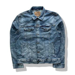 American Eagle 4 Pockets Denim Jacket รอบอก 45”