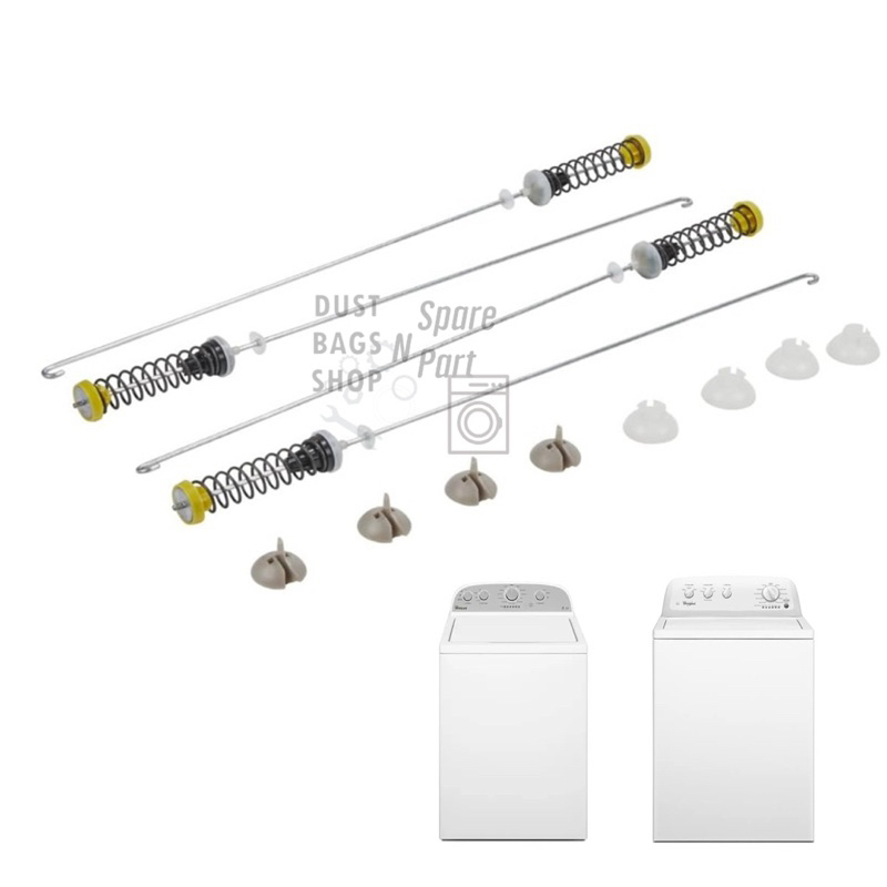 พร้อมส่ง SUSPENSION เครื่องซักผ้าฝาบน Whirlpool รุ่น 3LWTW705FW / 3LWTW4705FW0 (ได้จำนวนและอุปกรณ์ตา