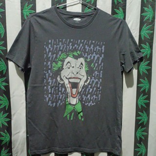 เสื้อยืดมือสอง ต่างประเทศ ลายการ์ตูนเก่า Joker แบรนด์ Old Navy Size M.อก20/ยาว27