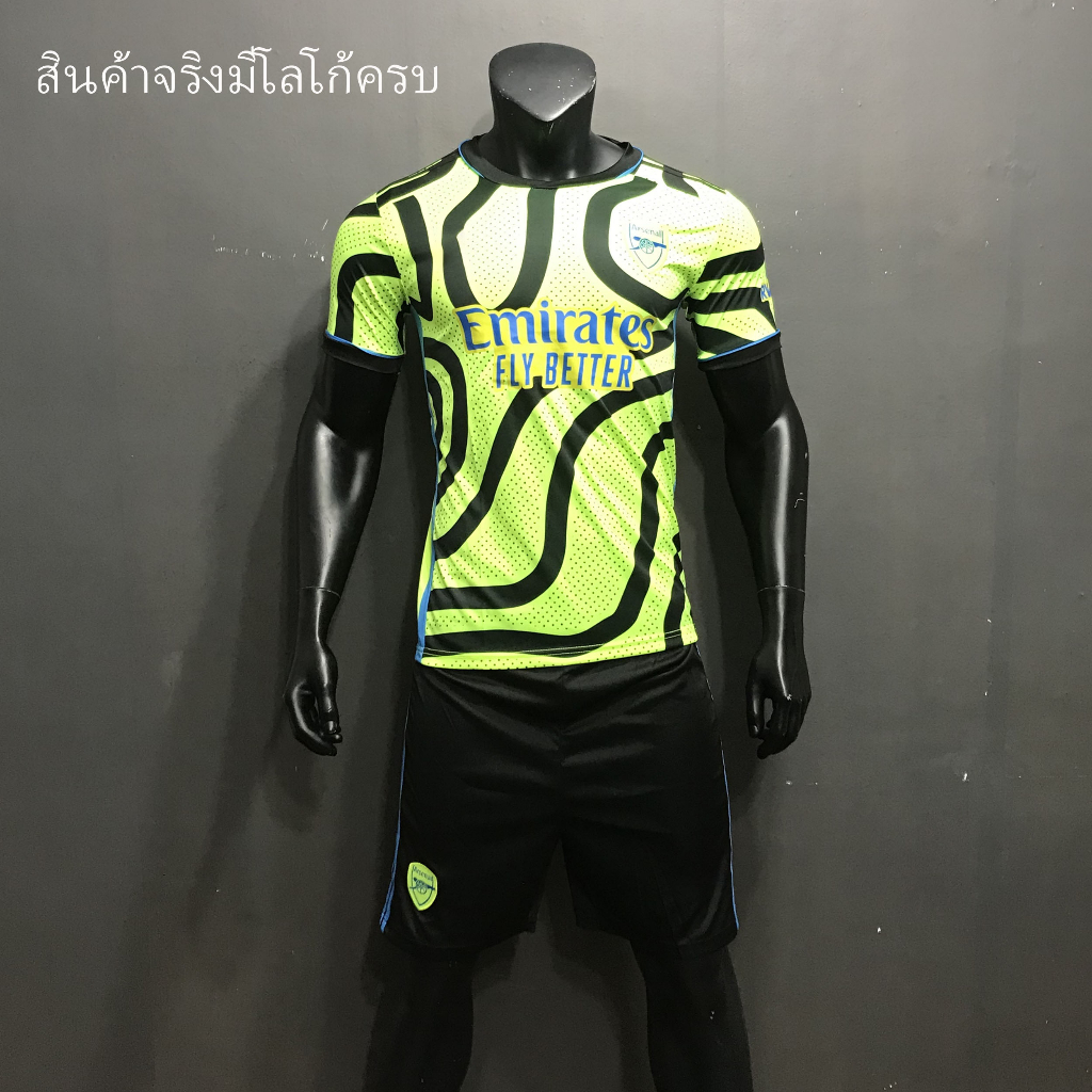 ชุดกีฬาผูู้ชาย ชุดบอล ฤดูกาล 23/24 ปืนใหญ่เนื้อผ้าโพลีเอสเตอร์ งานเซตเกรด A