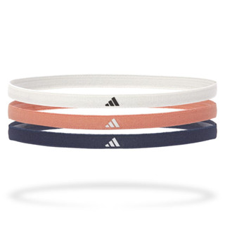 Adidas ที่คาดผม (สีเทา, สีส้ม, สีดำ) (Hair bands - Grey, Coral Fusion, Shadow  Navy)