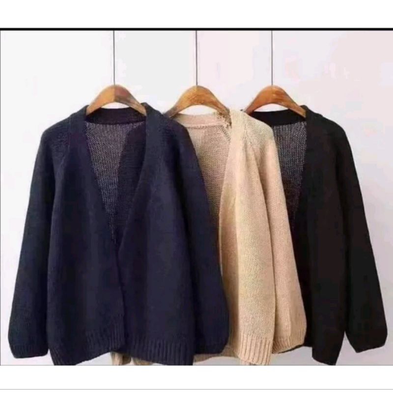 GoodNine พร้อมส่ง เสื้อคลุมไหมพรมถักตาข่ายแต่งดีเทลกระเป๋าหน้า 2 ข้างใช้ได้จริงแมทได้กับทุกลุคผ้านิ่มยืดหยุ่นเยอะป้ายypy - รูปที่ 3