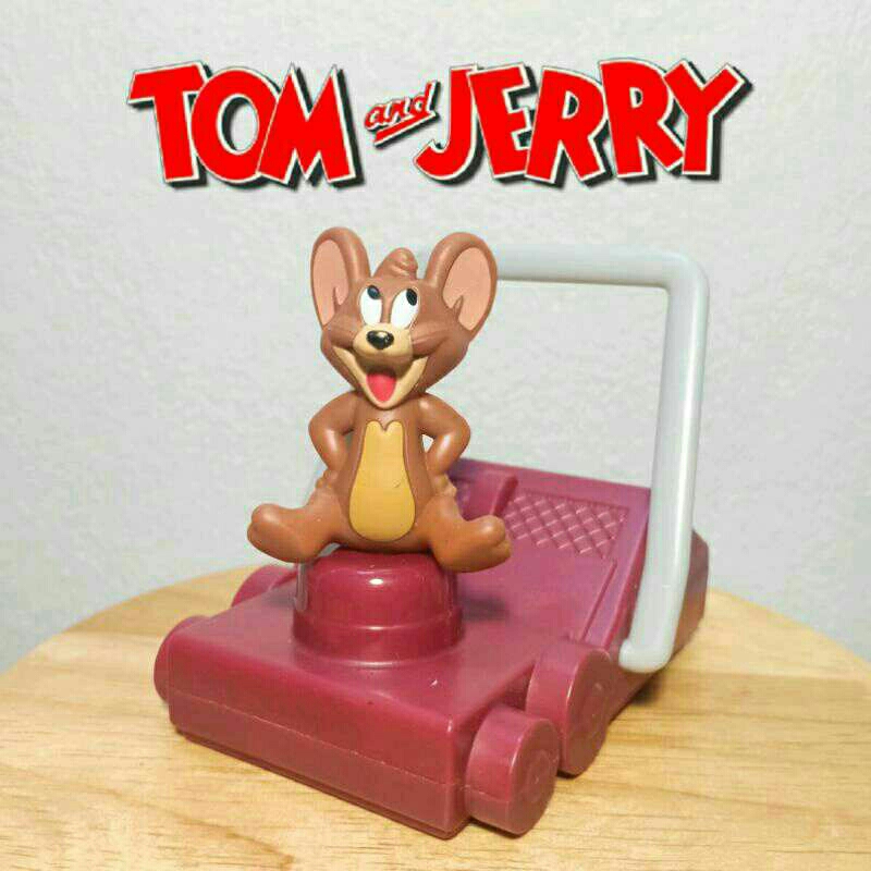 สินค้า​ ของเล่น เครื่องตัดหญ้า การ์ตูน Tom and Jerry ทอมแอนด์ เจอร์รี่ ของสะสม McDonald's สินค้า​ญี่ปุ่นมือสอง