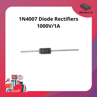 (10 pcs) 1N4007 Diode Rectifiers 1000V/1A (45mm)