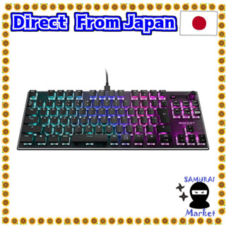 【Direct From Japan】 ROCCAT VULCAN TKL Compact Mechanical RGB USB Gaming Keyboard JP Japanese Semi-Heavy Model Suspension Linear (equivalent to red axis) Domestic German German Design ROC-12-285