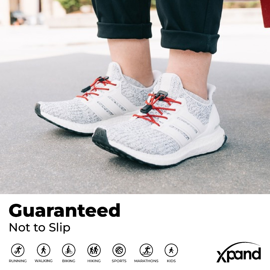 Xpand Round Lacing System Quick Release เชือกรองเท้า