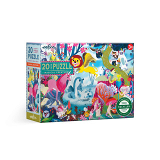 eeBoo Magical Creatures 20 Pc Big Puzzle