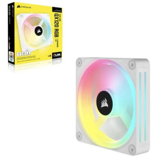 CORSAIR iCUE LINK QX120 RGB EXPANSION KIT WHITE