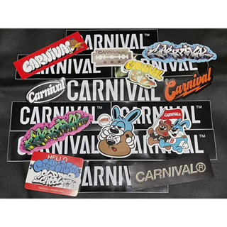 [แท้💯แยกขายทุกใบ]สติ๊กเกอร์ CARNIVAL® LOGO STICKER