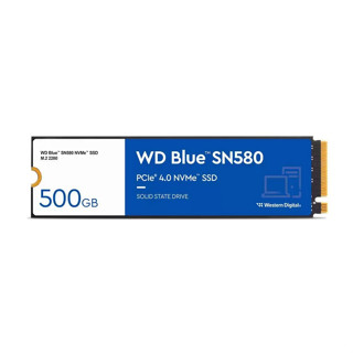 250GB / 500GB / 1TB SSD (เอสเอสดี) WD BLUE SN580 - PCIe 4x4 NVMe M.2 2280 (WDS500G3B0E)