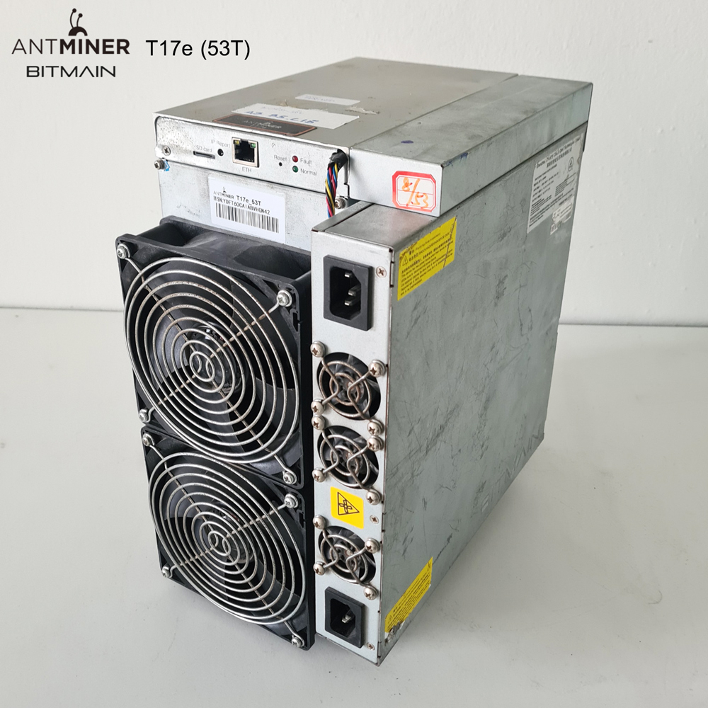 Bitmain Antminer T17e  (53Th) เครื่องขุด Bitcoin (มือ2 พร้อมส่ง)