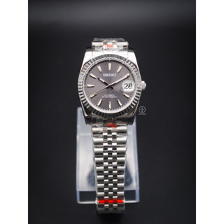 Seiko Mod Datejust Silver Grey Jubilee (Classic Edition)