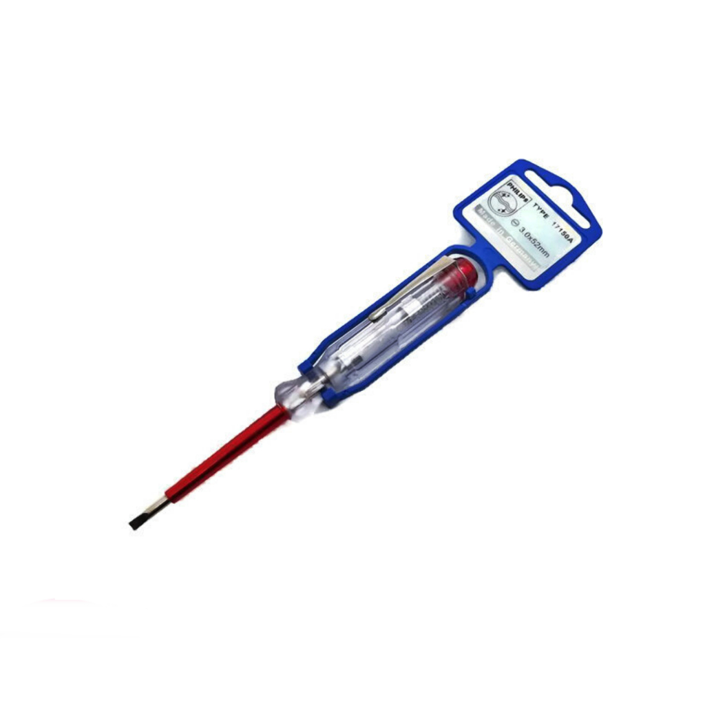 ไขควงวัดไฟ PHILIPS เยอรมัน รุ่น 17150A หัวแบน