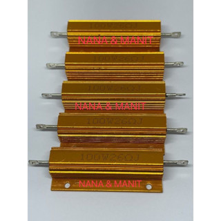 Resistor 100W 0.25/1/2/3/4.7/5/8/10/12/22/26/30/47/50/100/120/330/390/470/680 OHM (1K 5K)