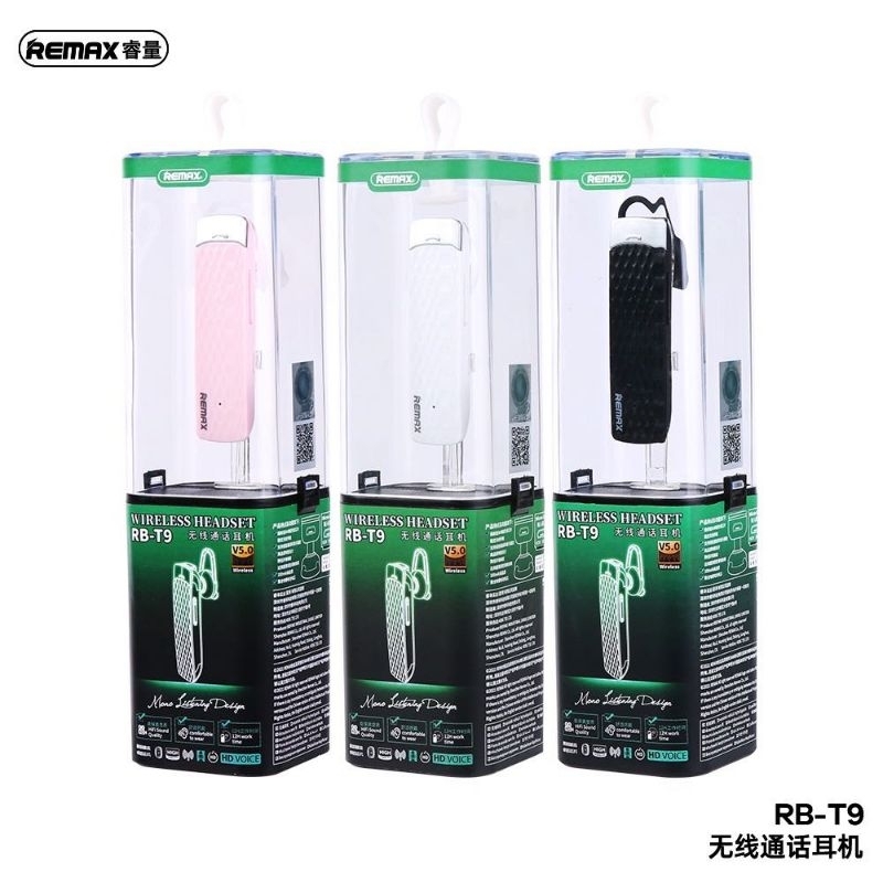 หูฟังบลูทูธไร้สาย Remax RB-T9 ของแท้ 100% พร้อมส่งในไทย