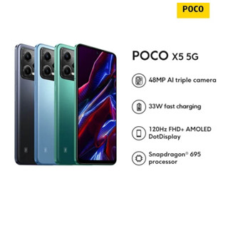 Poco X5 5G ( 8/ 256GB) Snapdragon 695 5G สินค้าใหม่ซีลกล่องพร้อมส่ง