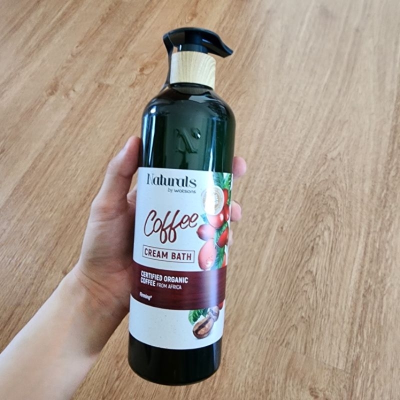 ครีมอาบน้ำ Naturals by watsons coffee cream bath 490ml
