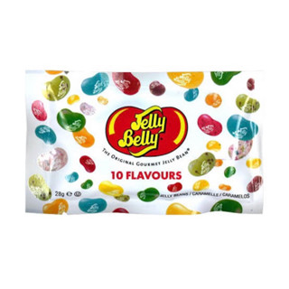 พร้อมส่ง⚡️ Jelly Belly 10 flavors 28g. เยลลี่เคี้ยวหนึบ10รสชาติ แบรนด์อเมริกา ผลิตในไทย 1ห่อมี10รสชาติ