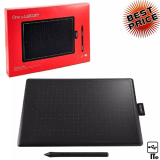 ONE BY WACOM PEN SMALL CTL-472/K0-CX BLACK/RED ประกัน 1Y กระดานกราฟิก