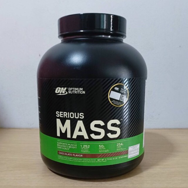 0ptimum​ Nutrition​ Serious​ Mass​ Protein Weight Gainer 3-6lbsเวย์โปรตีน เพิ่มกล้ามเนื้อ เพิ่มน้ำหน