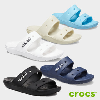 Crocs Collection รองเท้าแตะ รองเท้าลำลอง CR UX Classic Crocs 206761-410 / 206761-100 / 206761-411 / 206761-001 / 206761-2Y2