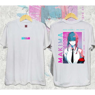 เสื้อผ้าแฟชั่นผู้หญิง เสื้อผ้าแฟชั่นผู้ชาย เสื้อยืด Chainsaw Man - เสื้อยืดอนิเมะ Makima