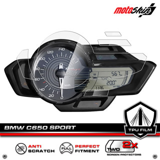 ฟิล์มกันรอยหน้าปัด BMW C650SP PRO TPU Dashboard Protection Film