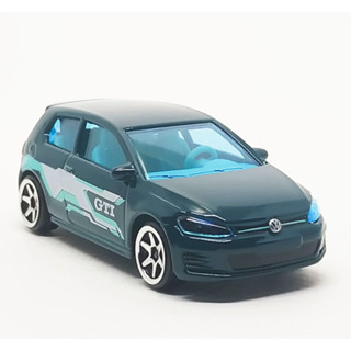 Majorette Volkswagen Golf VII GTI - Tune Ups (no Equipment) Dark Green ล้อ 6S Scale 1/64 (8cm) ไม่มี package