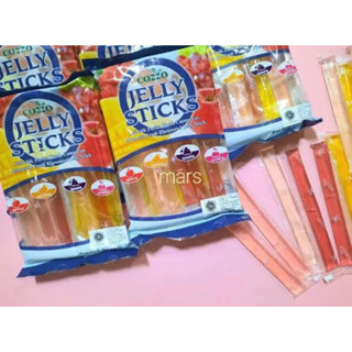 ⚡️⚡️พร้อมส่ง สินค้านำเข้า แท้💯% ‼️ Cozzo jelly stick240g.วุ้นคาราจีแนนสำเร็จรูป รสผลไม้ต่างๆ จากมาเลเซีย🇲🇾